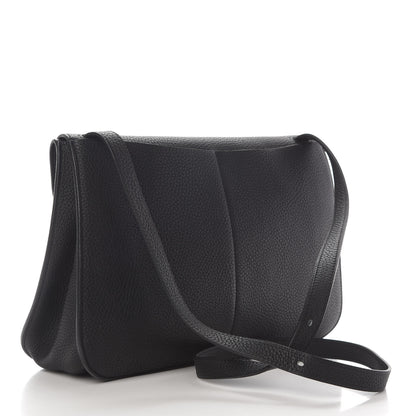 Hermes Taurillon Clemence Halzan 31 GM Black 2 of 11