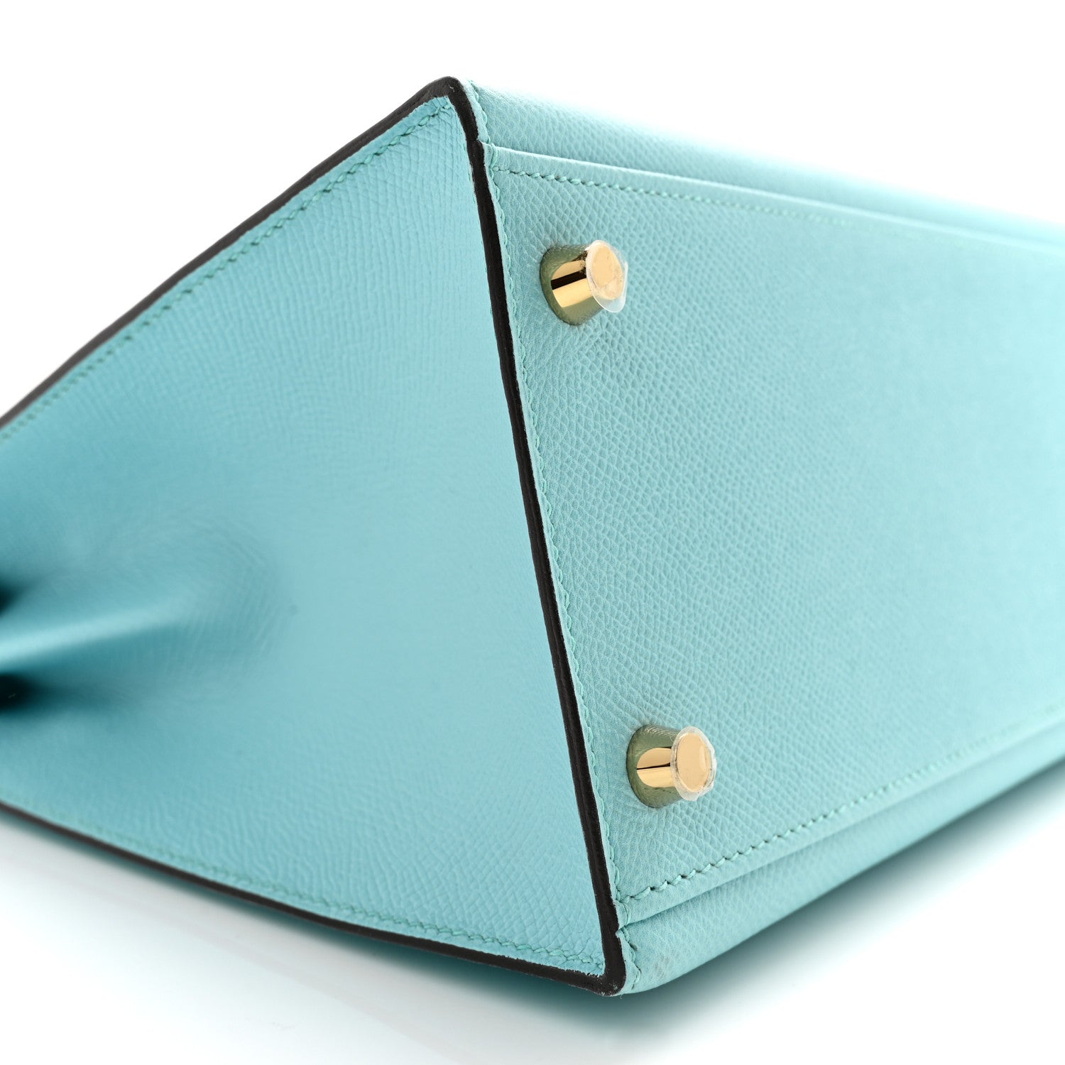 Hermes Epsom Kelly Sellier 32 Bleu Atoll 9 of 11