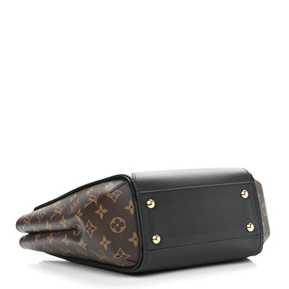 Louis Vuitton Calfskin Monogram Kimono Tote PM Black 4 of 10