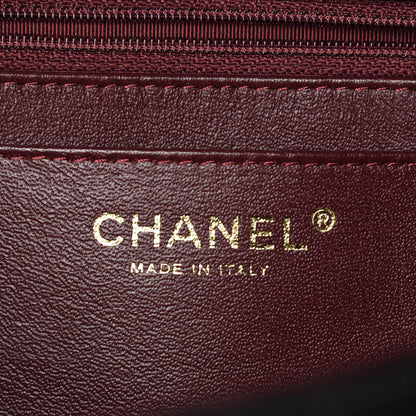 Chanel Lambskin Quilted Jumbo Single Flap Black 6 of 15