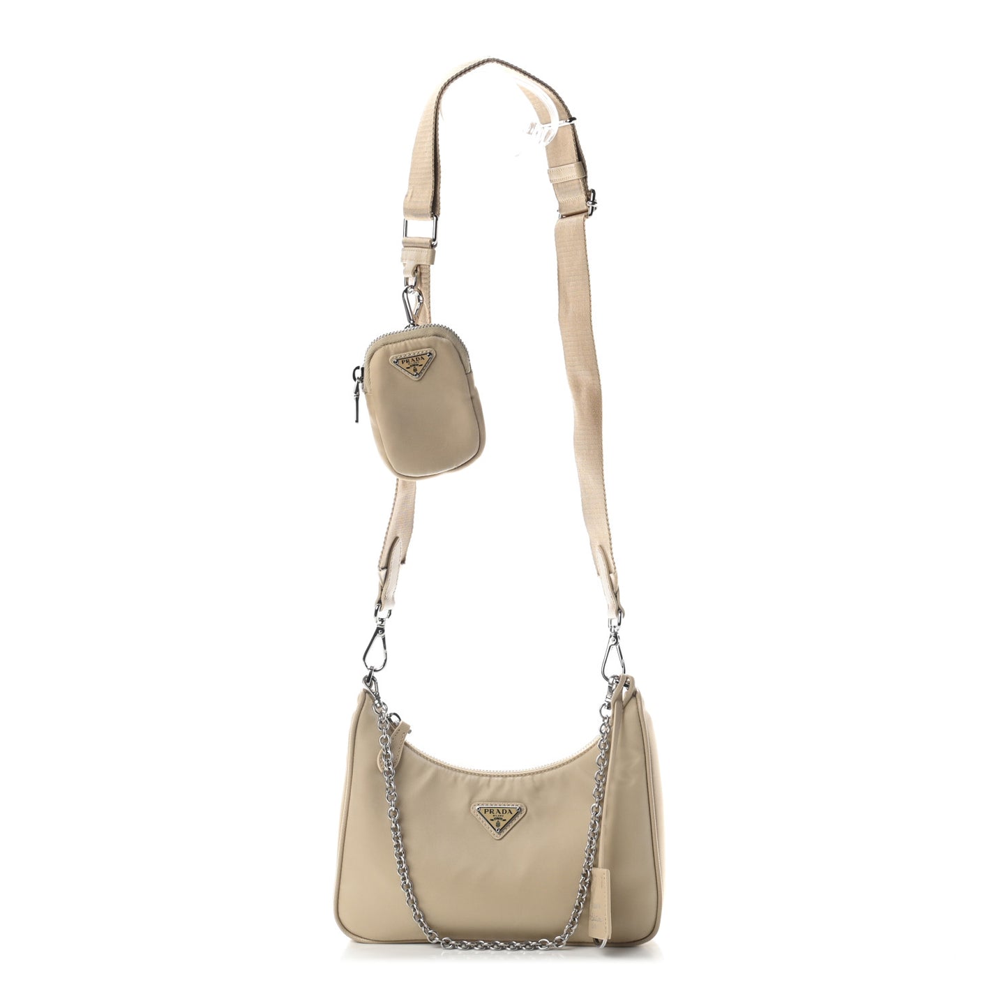 Nylon Re-Edition 2005 Shoulder Bag Deserto