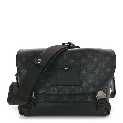 Louis Vuitton Monogram Eclipse Voyager Messenger MM 1 of 9