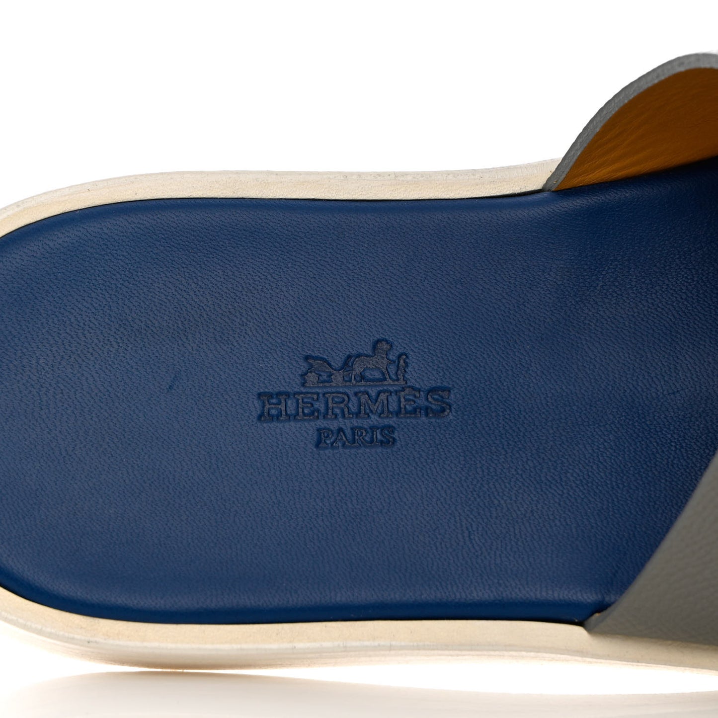 Epsom Mens Izmir Sandals 40.5 Gris Mouette Bleu