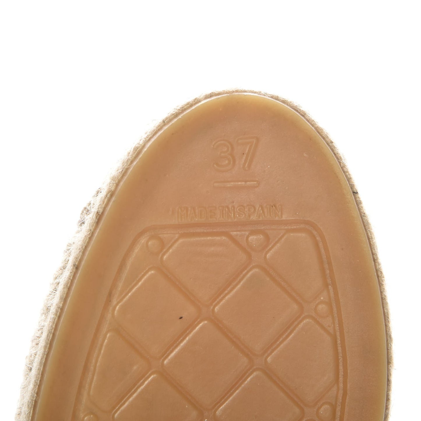 Lambskin CC Espadrilles 37 Black
