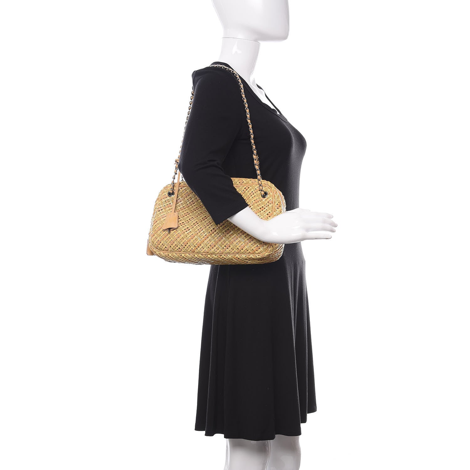 Prada Vernice Madras Camera Bag Quarzo 2 of 13