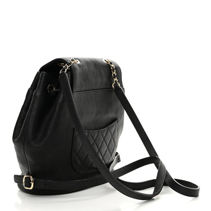 Chanel Caviar Quilted Backpack Black 3 of 12