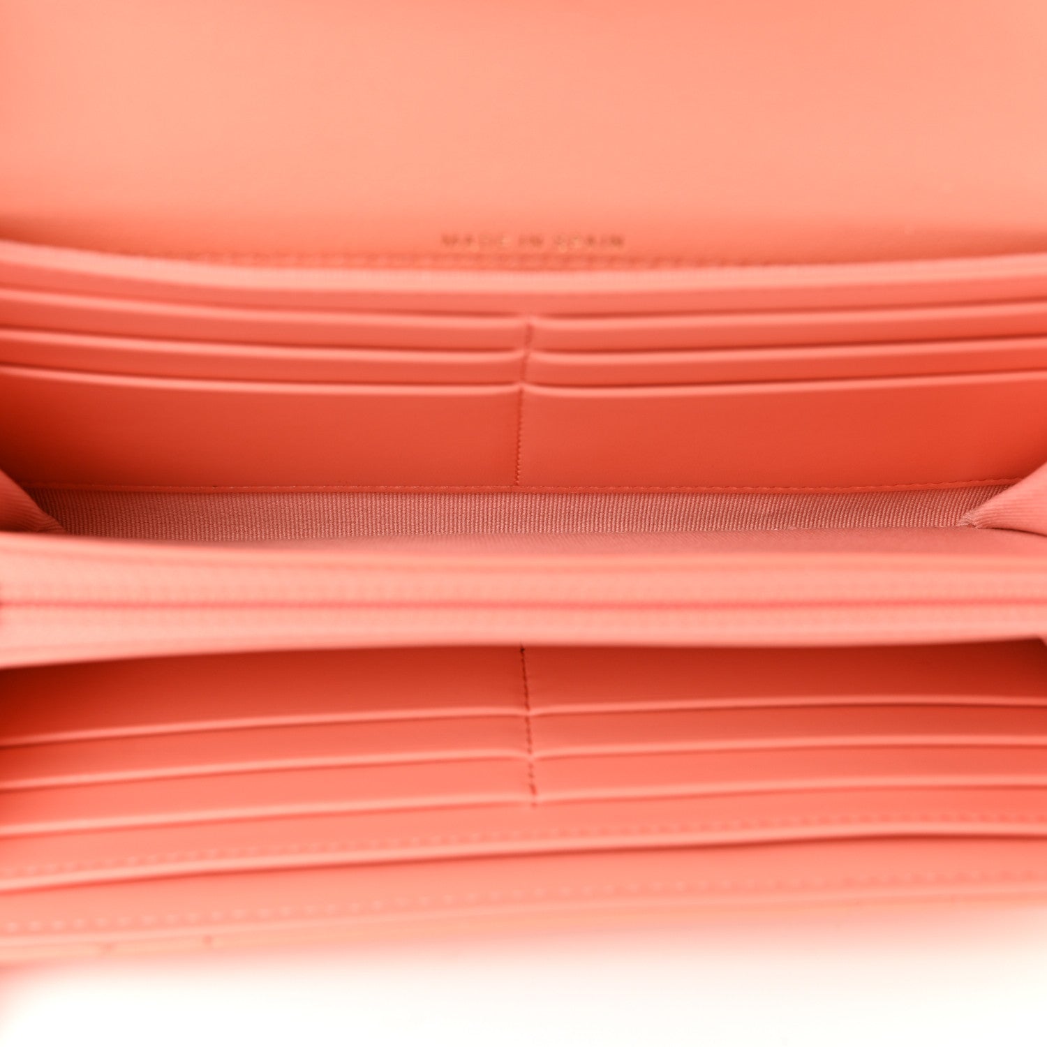 Chanel Lambskin Quilted Chanel 19 Flap Wallet Light Pink 5 of 9