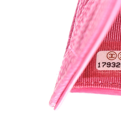Chanel Iridescent Caviar Quilted Large Flap Wallet Pink 7 of 13