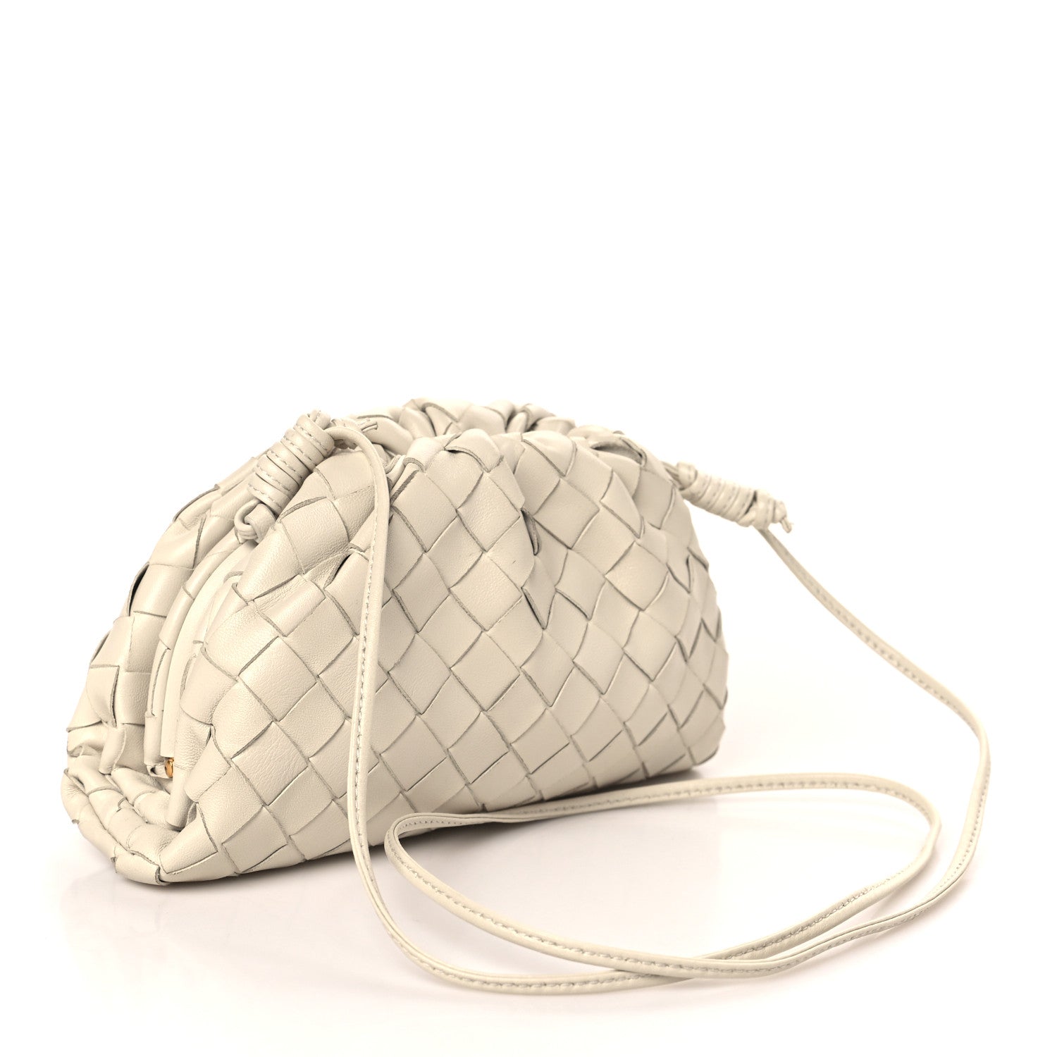 Bottega Veneta Nappa Intrecciato The Mini Pouch Chalk 3 of 8