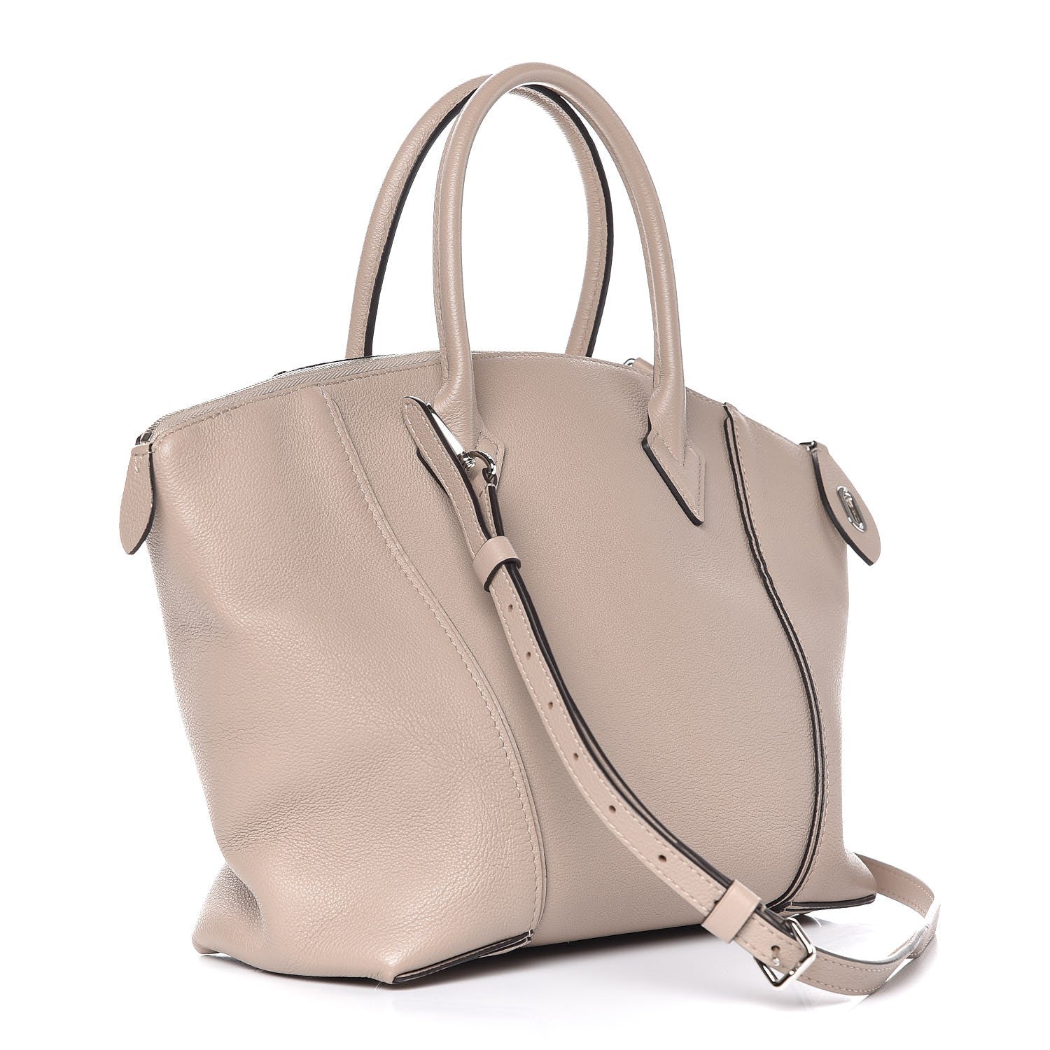 Louis Vuitton Veau Cachemire Soft Lockit PM Galet 4 of 8