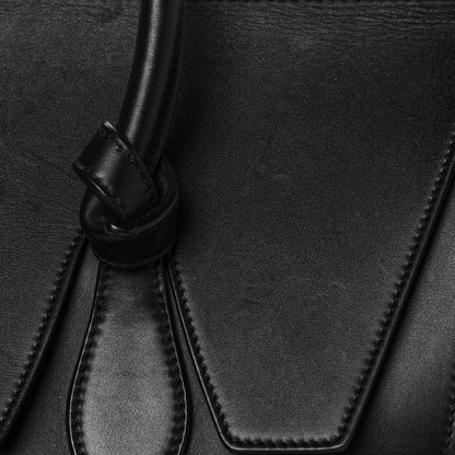 Celine Smooth Calfskin Small Tie Knot Tote Black 12 of 14