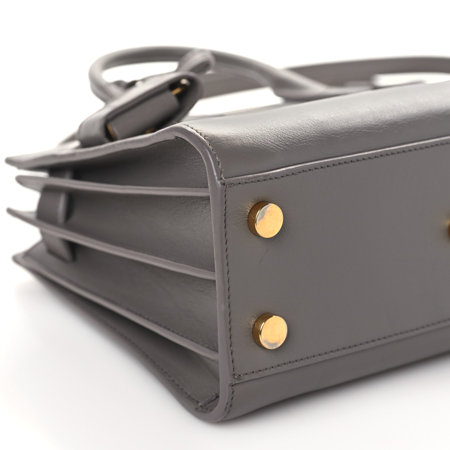 Saint Laurent Calfskin Nano Sac De Jour Fog 8 of 14