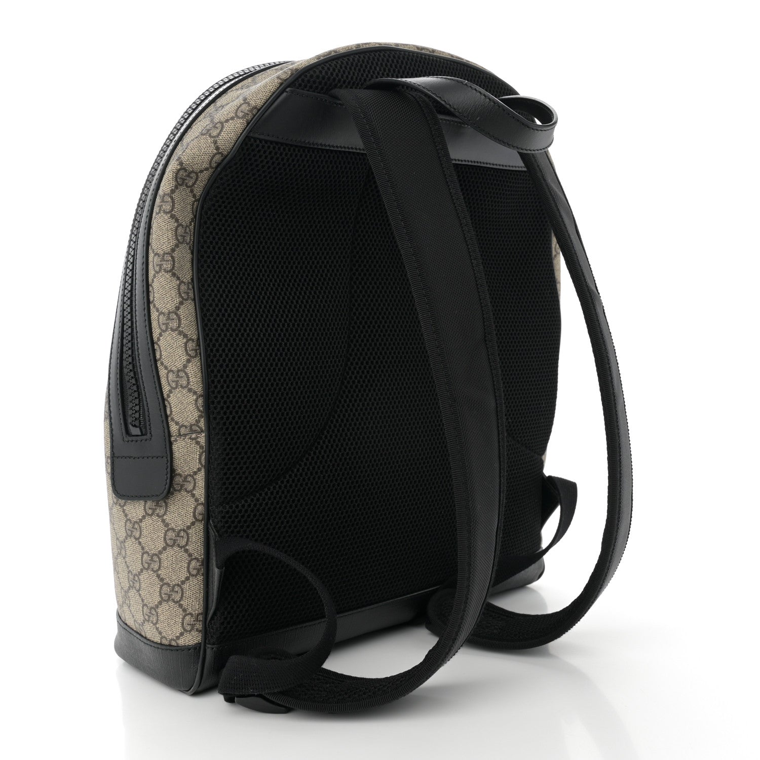 Gucci GG Supreme Monogram Medium Backpack Black 3 of 11
