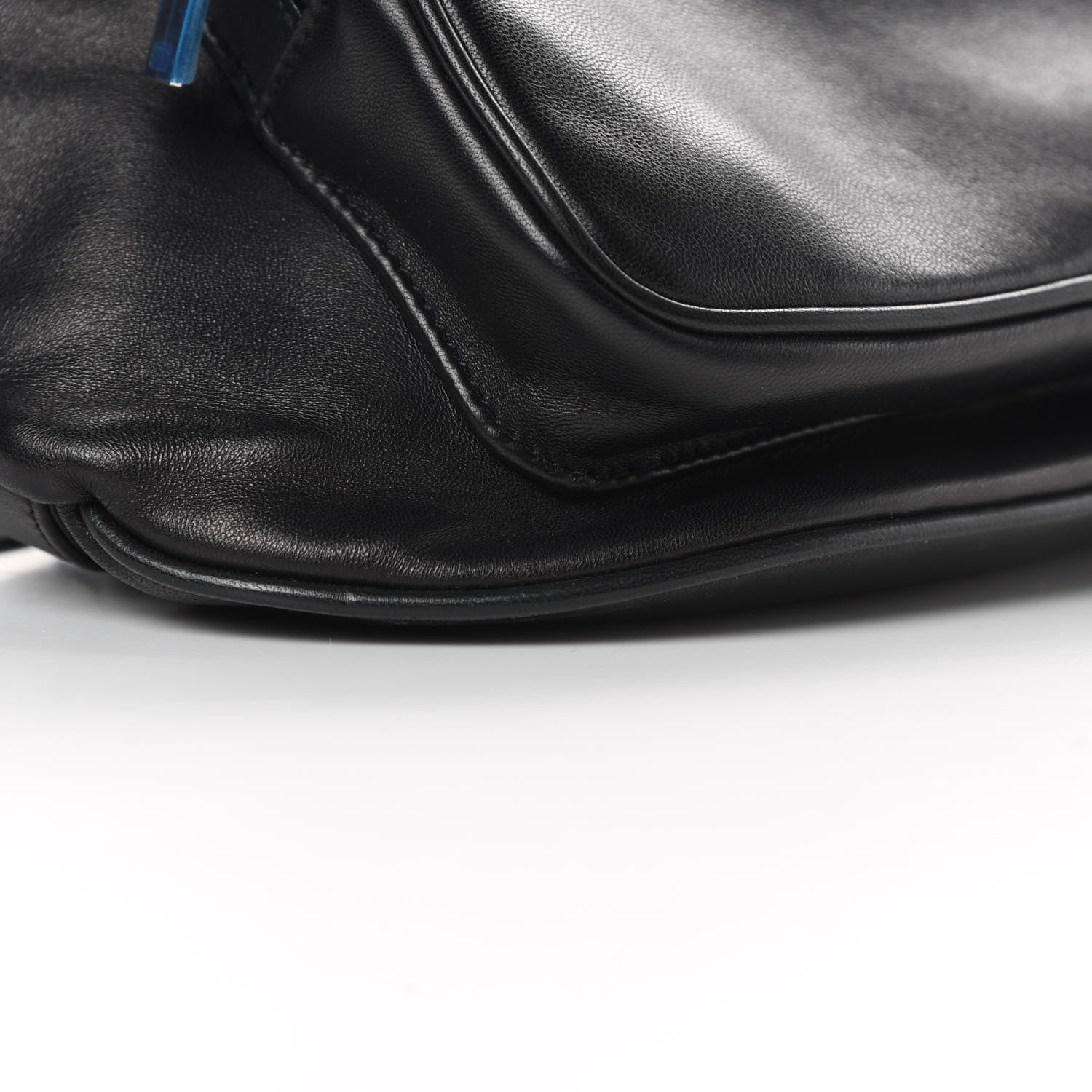 Saint Laurent Lambskin Subway Belt Bag Black 9 of 13