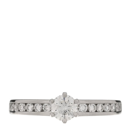 Tiffany Platinum Diamond .30ct Channel-Set Engagement Ring  48 4.5 1 of 5