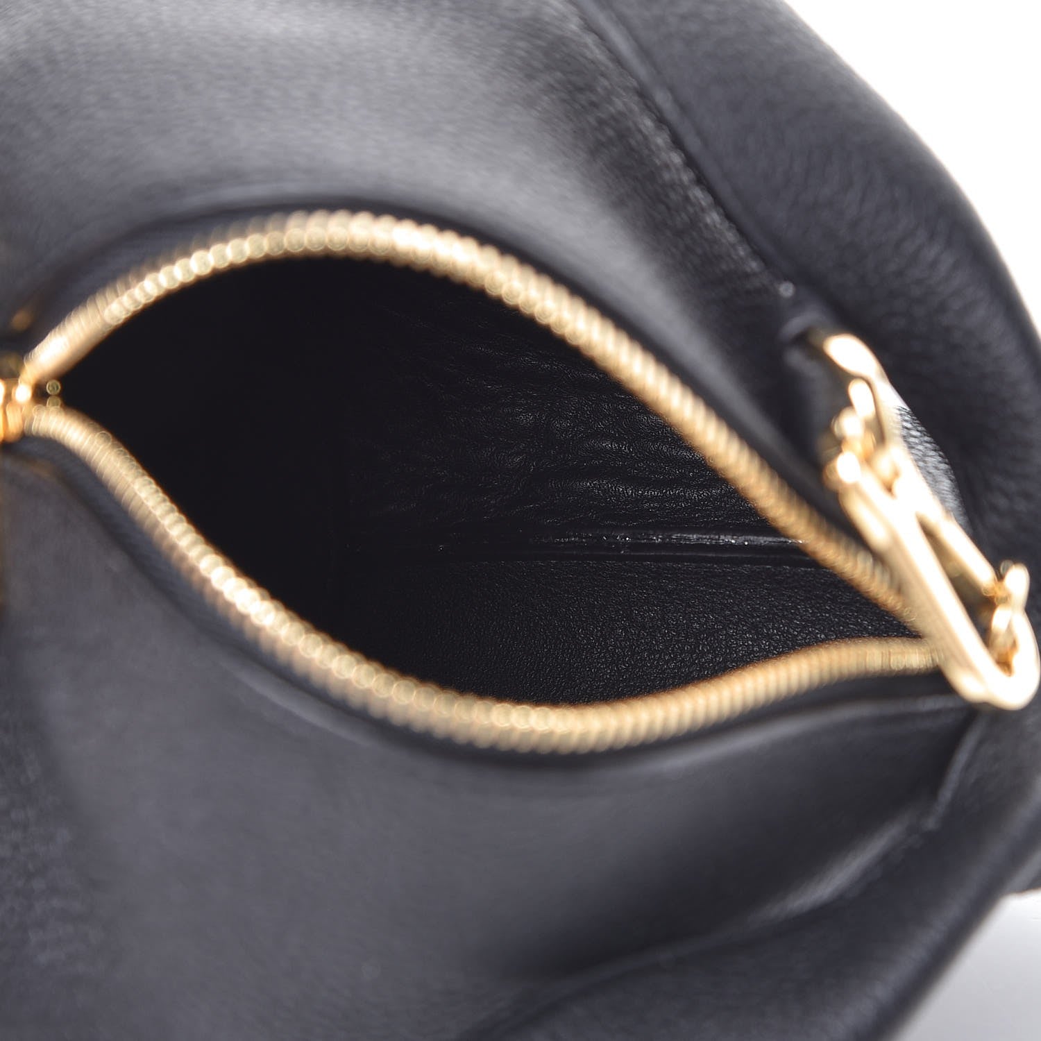 Loewe Calfskin Mini Bunny Crossbody Bag Black 5 of 6