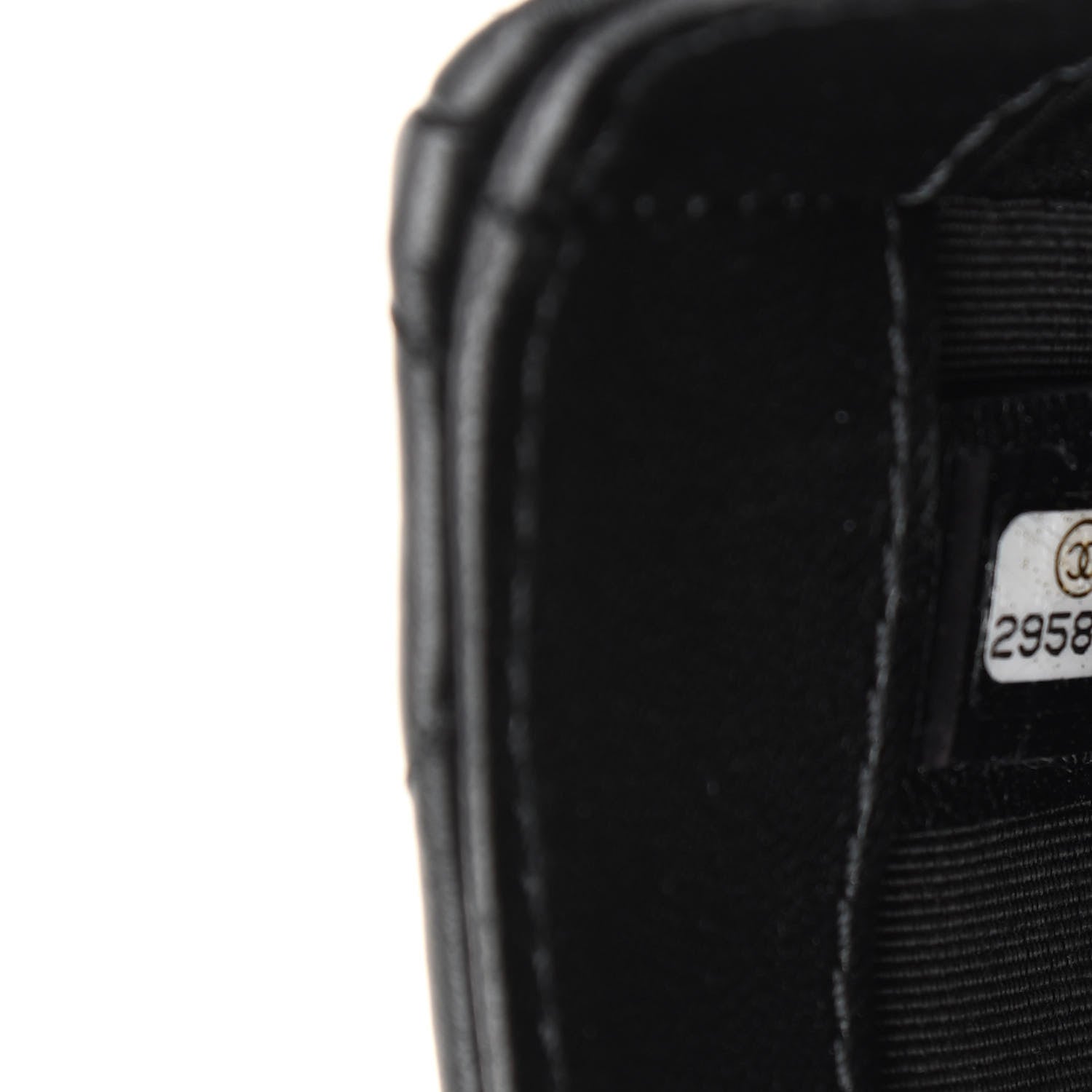 Chanel Lambskin Quilted My Precious Phone Case Flap Bag Black 7 of 13