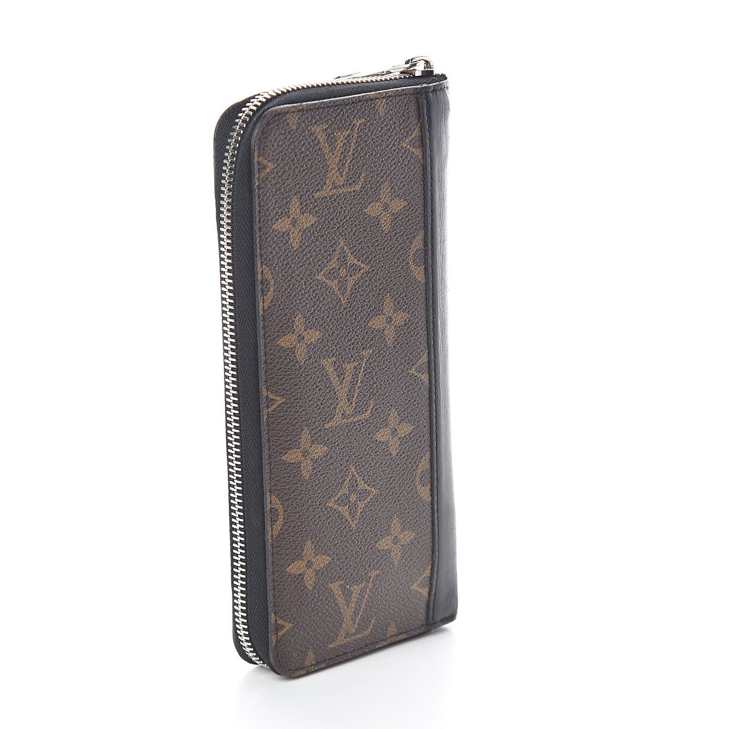 Monogram Macassar Vertical Zippy Wallet