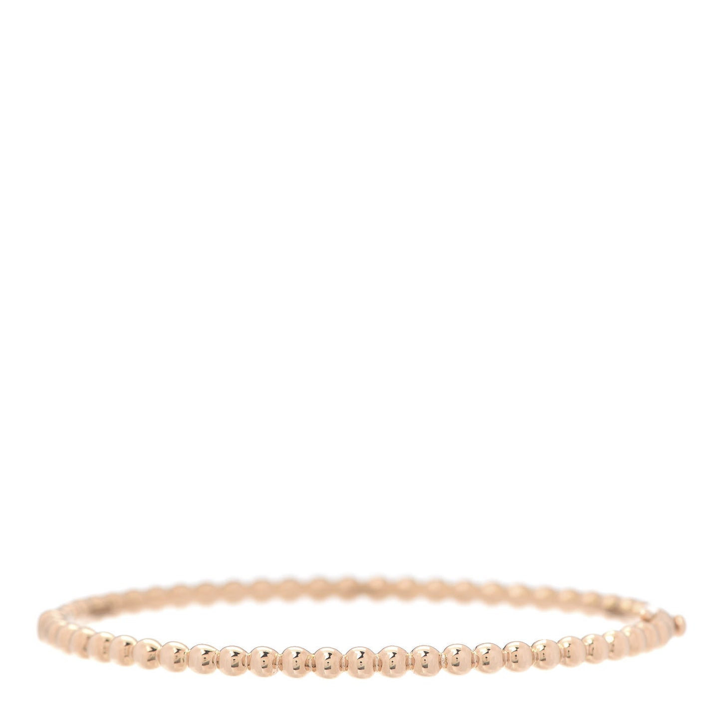 18K Rose Gold Perlee Pearls of Gold Bracelet M
