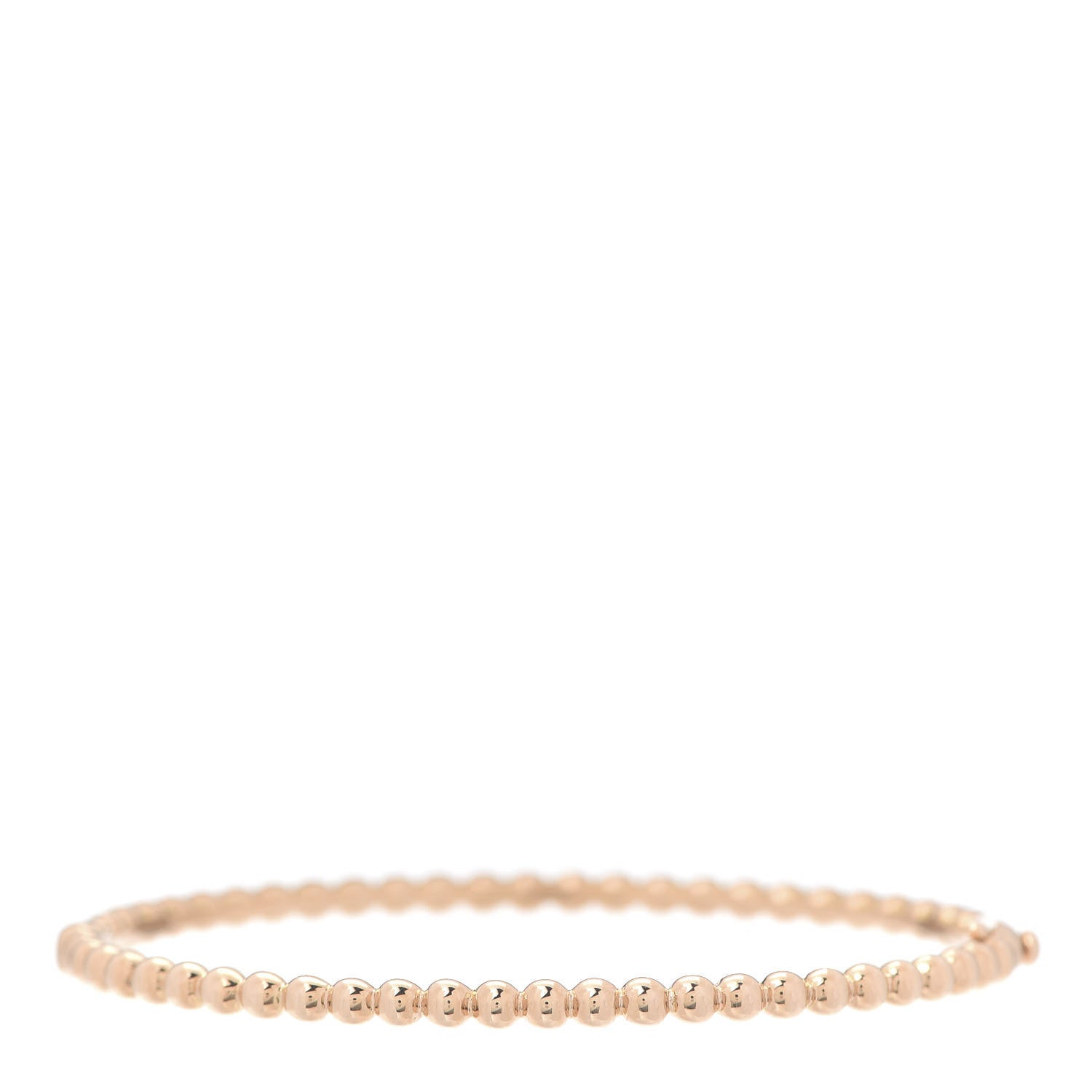 Van Cleef & Arpels 18K Rose Gold Perlee Pearls of Gold Bracelet M 1 of 6