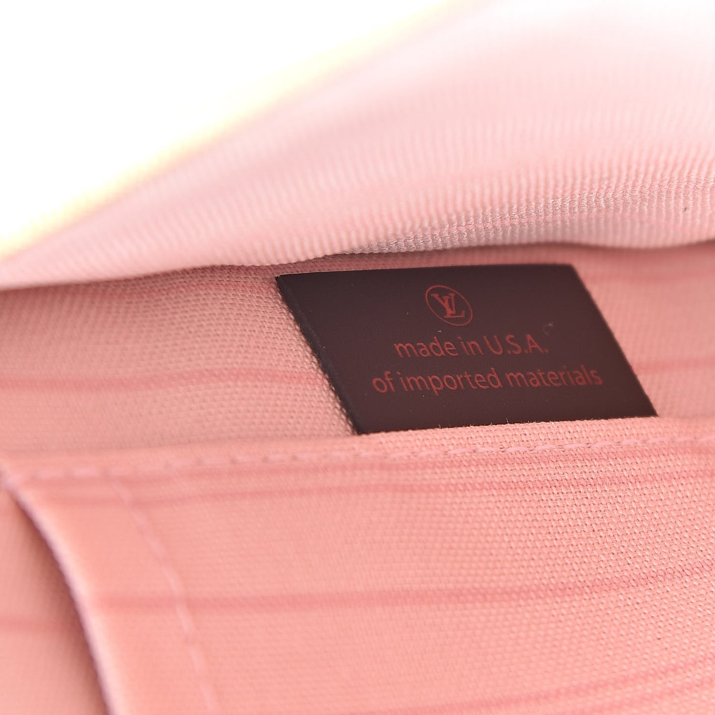 Damier Ebene Neverfull MM GM Pochette Rose Ballerine