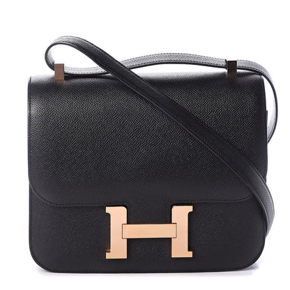 Hermes Epsom Constance 24 Black 1 of 20