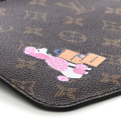 Louis Vuitton Monogram World Tour Neverfull MM GM Pochette 9 of 10