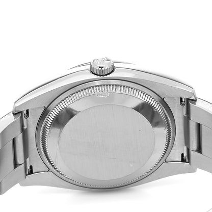 Rolex Stainless Steel 18K White Gold 34mm Air-King Oyster Perpetual Watch Pink 114234 4 of 5