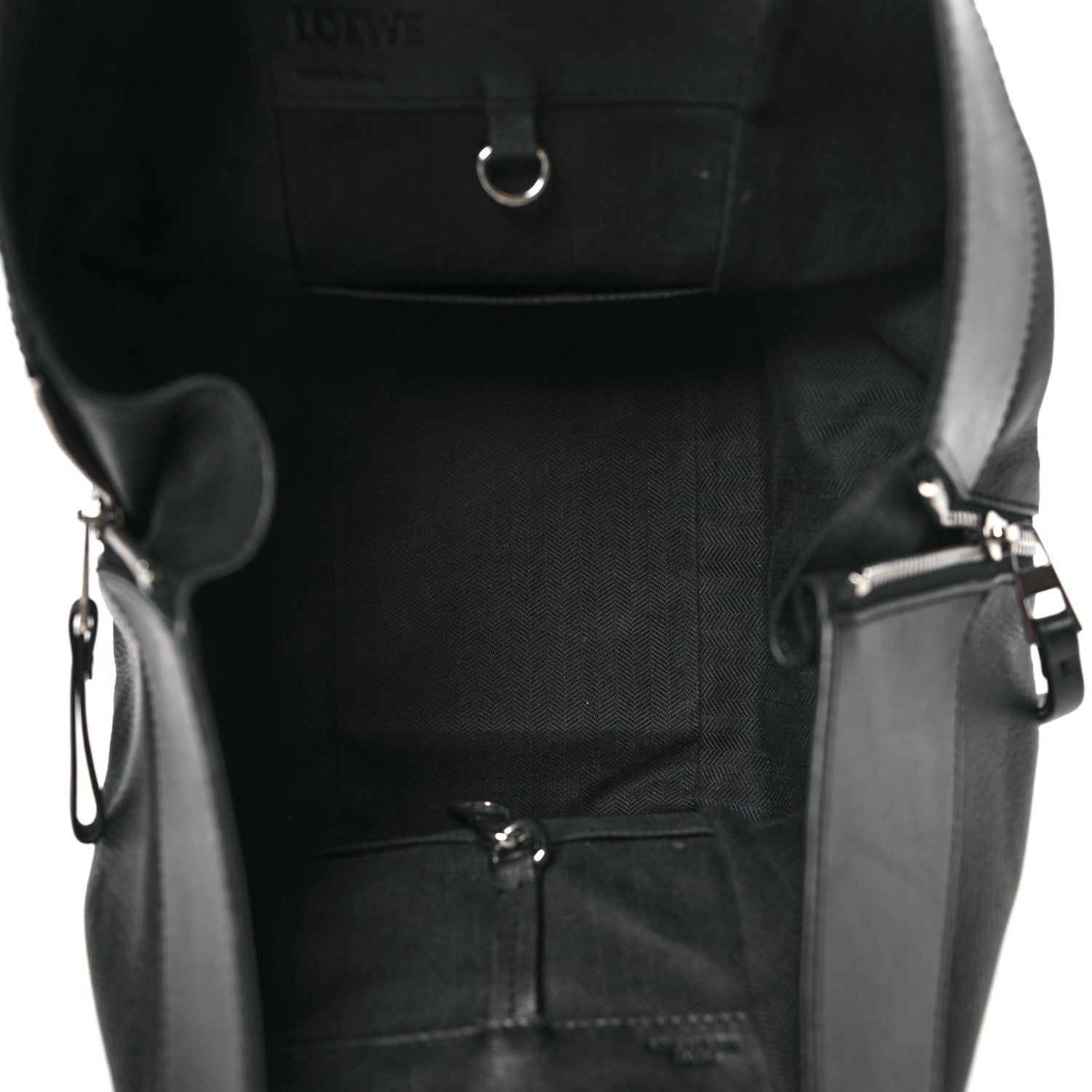 Loewe Calfskin Small Hammock Shoulder Bag Black 5 of 14