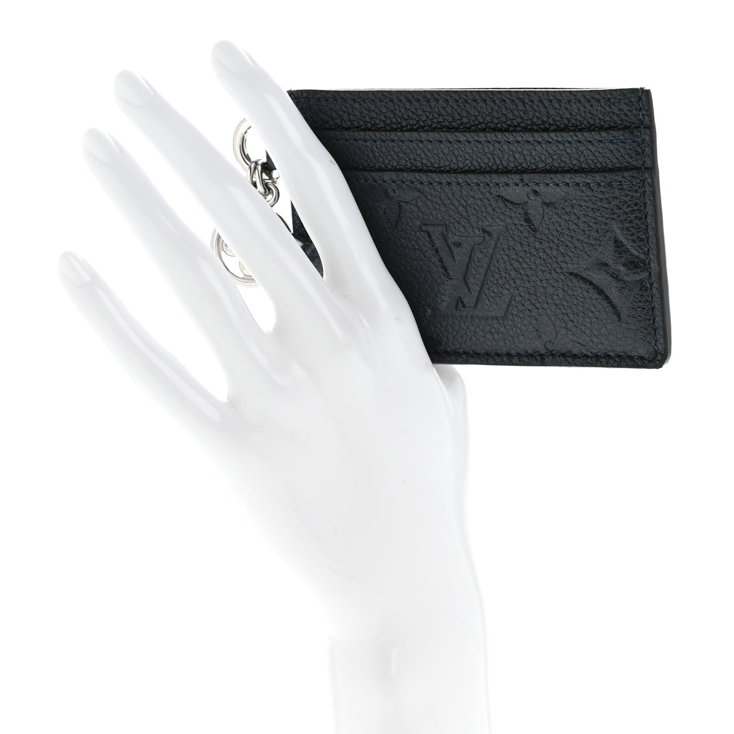 Empreinte Monogram LV Charms Card Holder Shimmery Ink