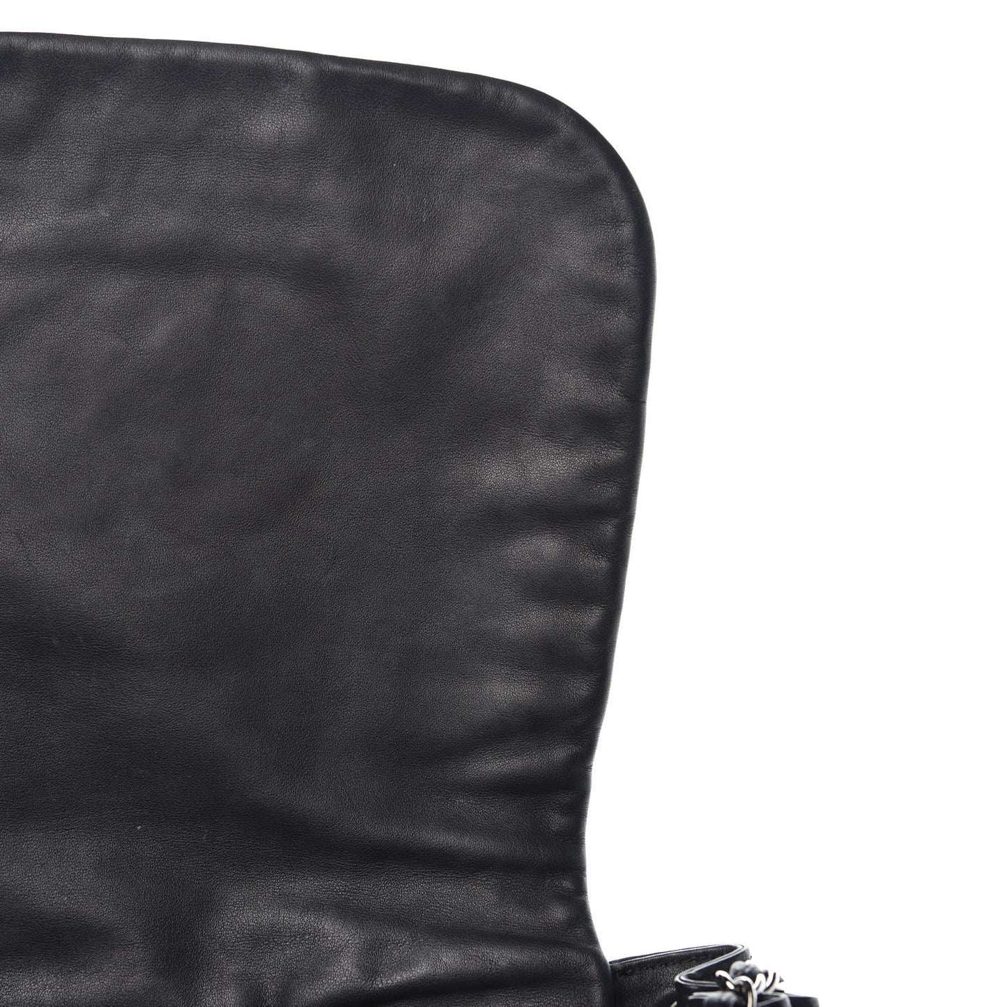 Smooth Calfskin Luxe Ligne Flap Black