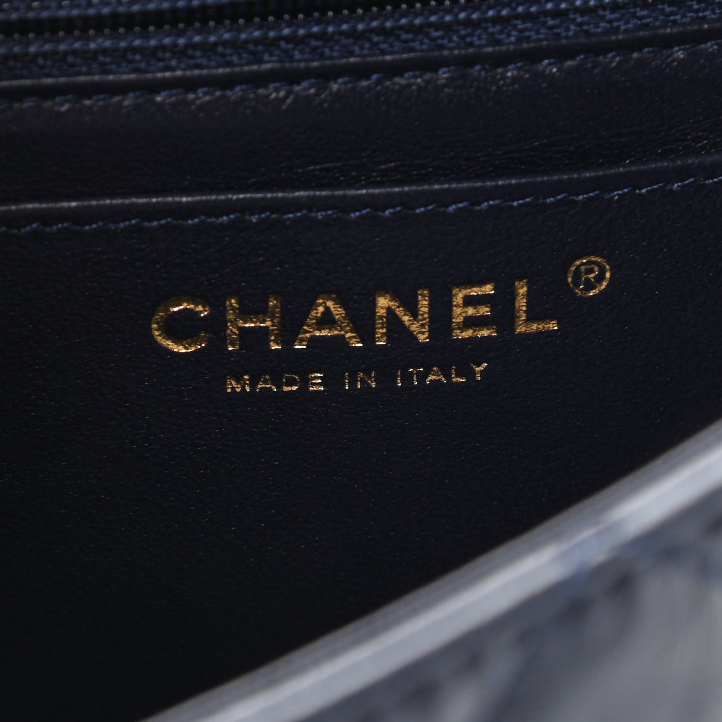 Aged Calfskin Quilted 2.55 Reissue Mini Flap Navy