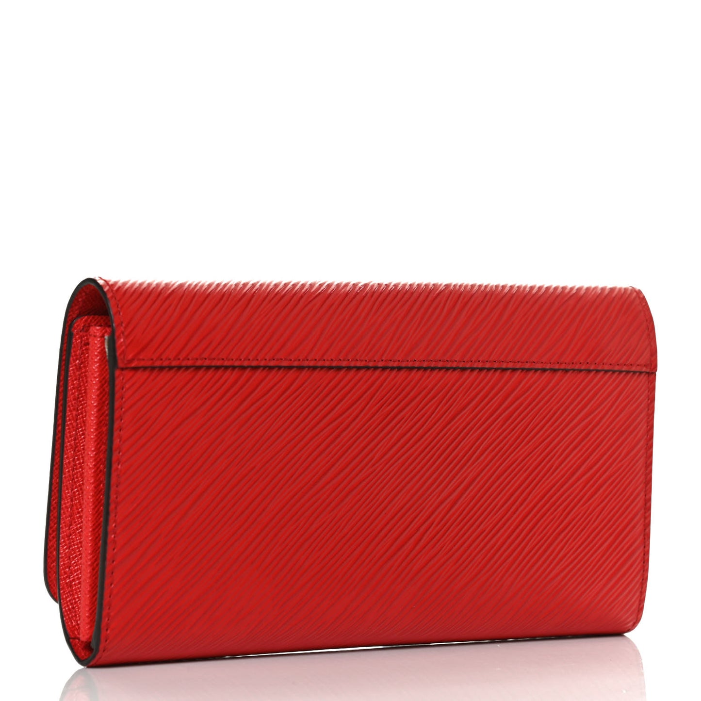 Epi Twist Wallet Coquelicot