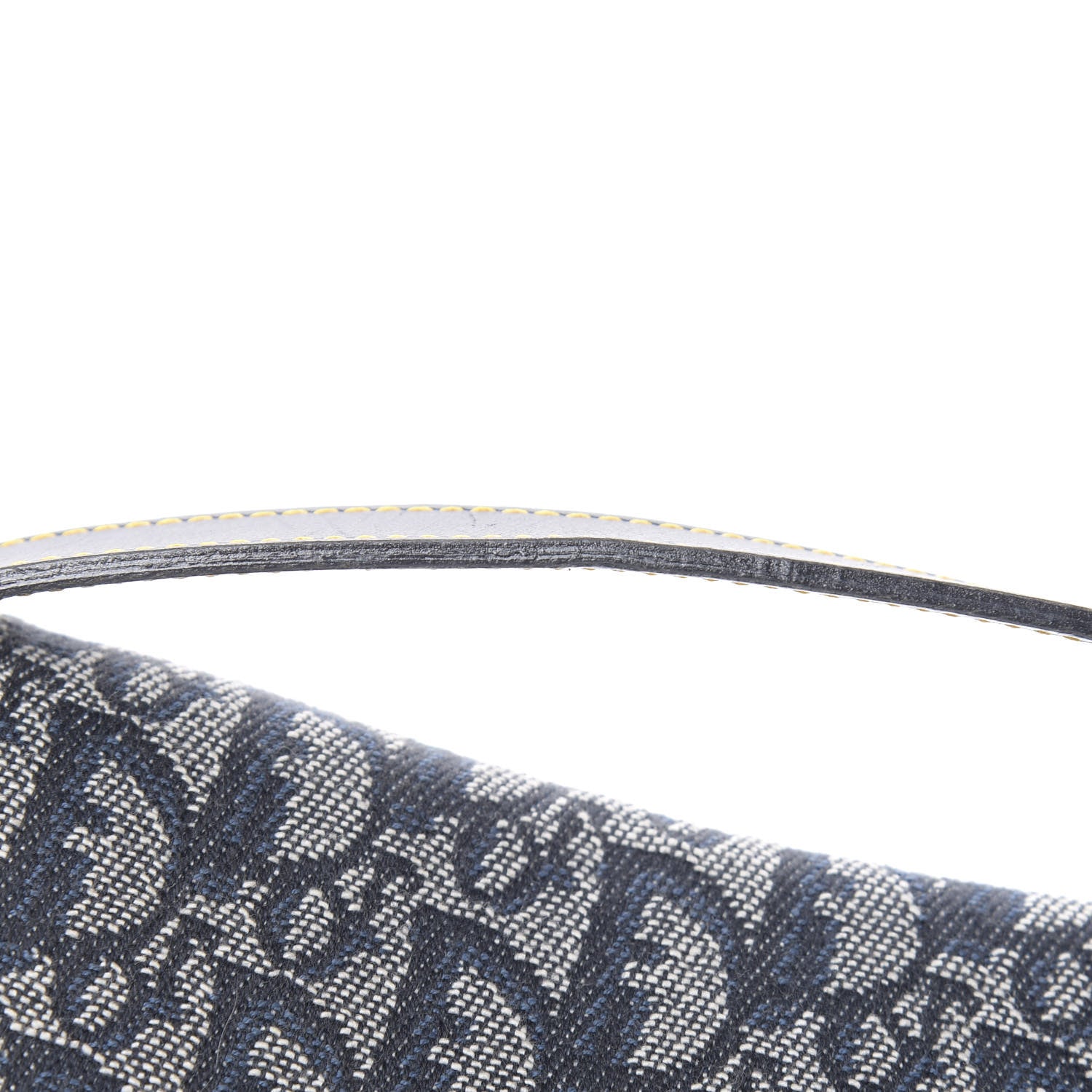 Christian Dior Monogram Mini Saddle Bag Blue 12 of 15