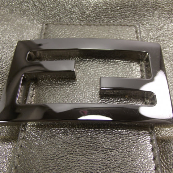 Fendi Metallic Calfskin Baguette Gold 15 of 15