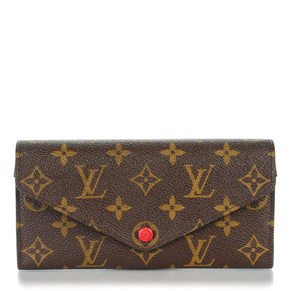 Louis Vuitton Monogram Josephine Wallet Red 1 of 8