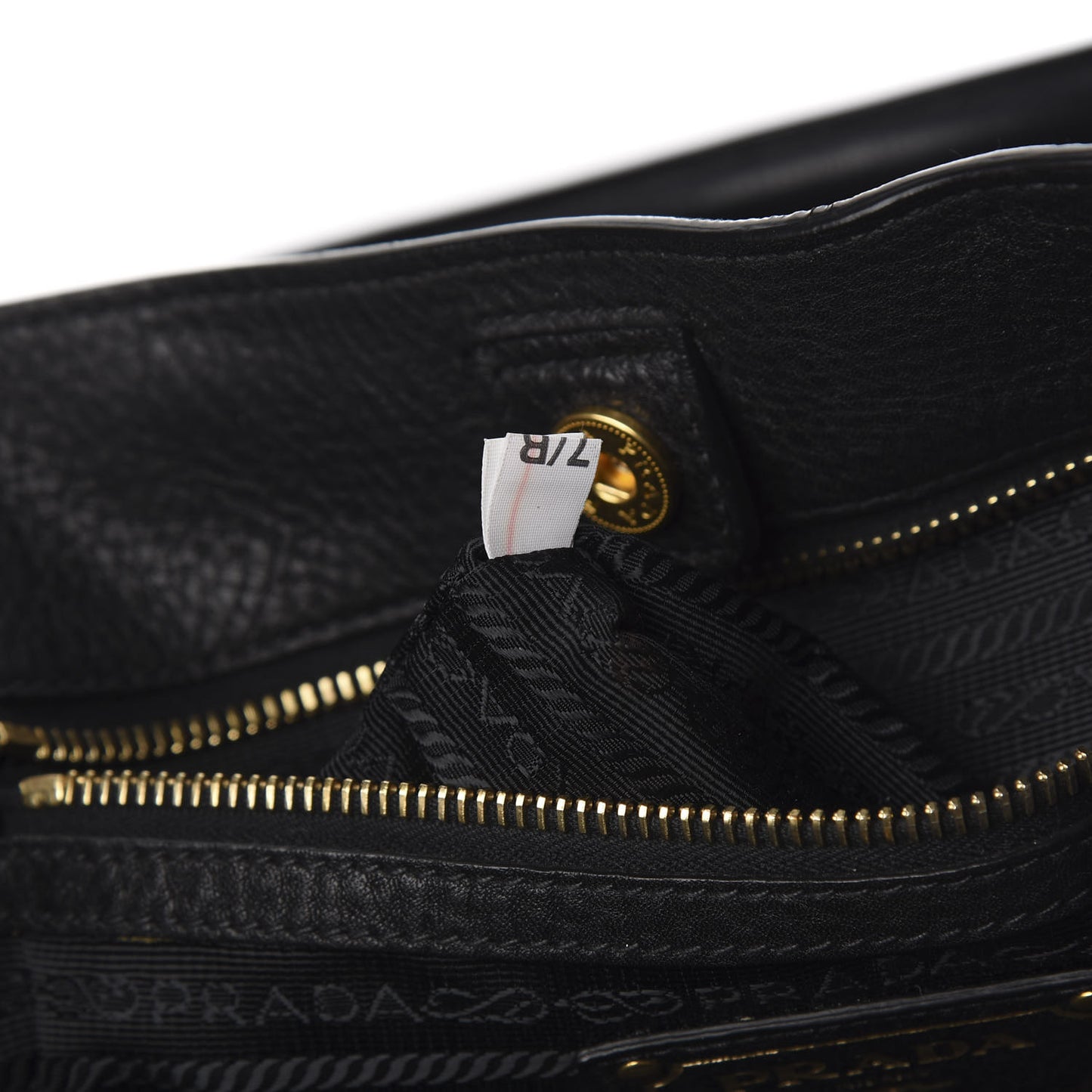 Vitello Daino Side Pocket Tote Black