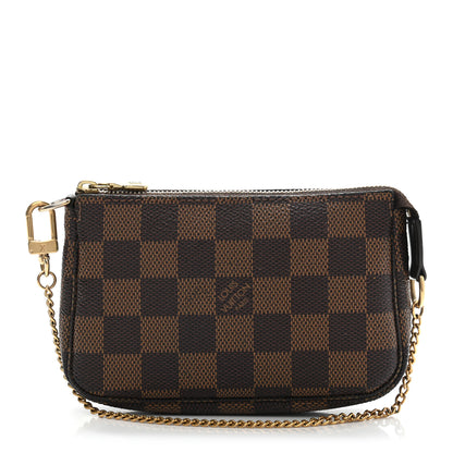 Louis Vuitton Damier Ebene Mini Pochette Accessories 1 of 10