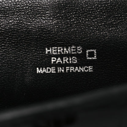 Hermes Shiny Alligator Kelly Pochette Black 6 of 13