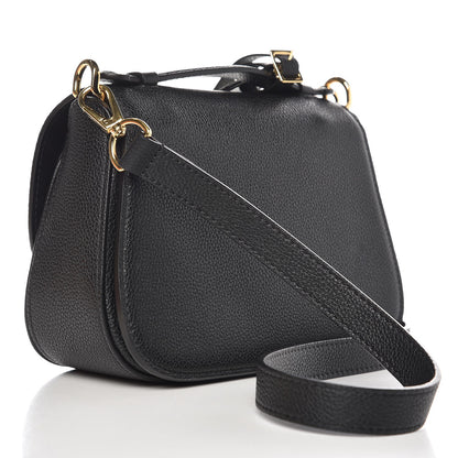 Louis Vuitton Grained Calfskin Vivienne NM Black 3 of 7