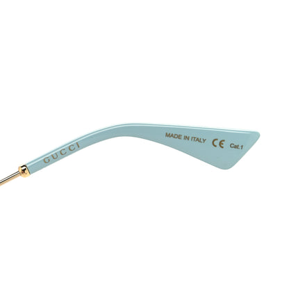 Gucci Metal Sunglasses GG0817S Gold 5 of 8