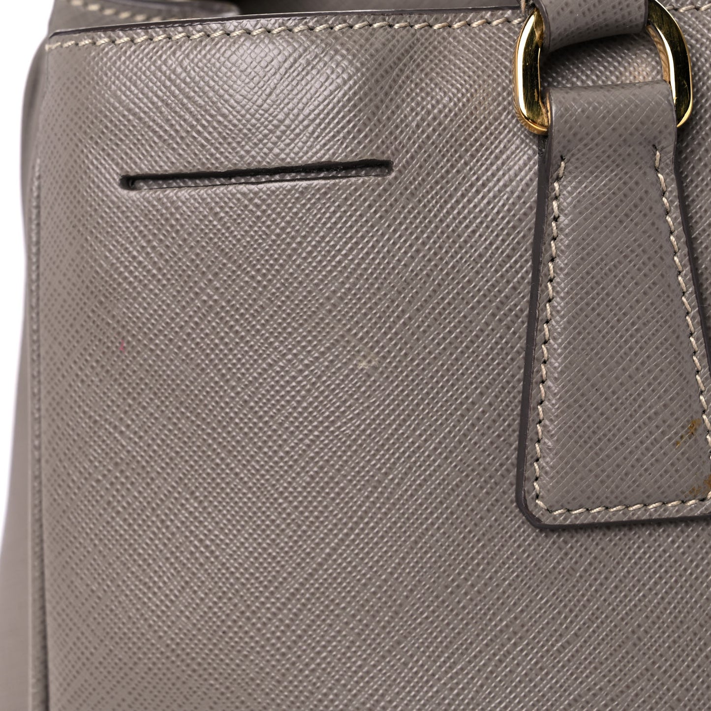 Saffiano Lux Medium Tote Argilla