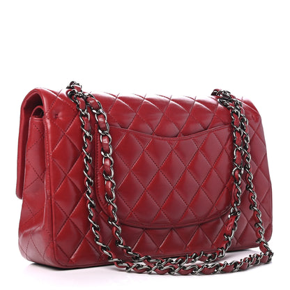Chanel Lambskin Quilted Medium Double Flap Red 2 of 6