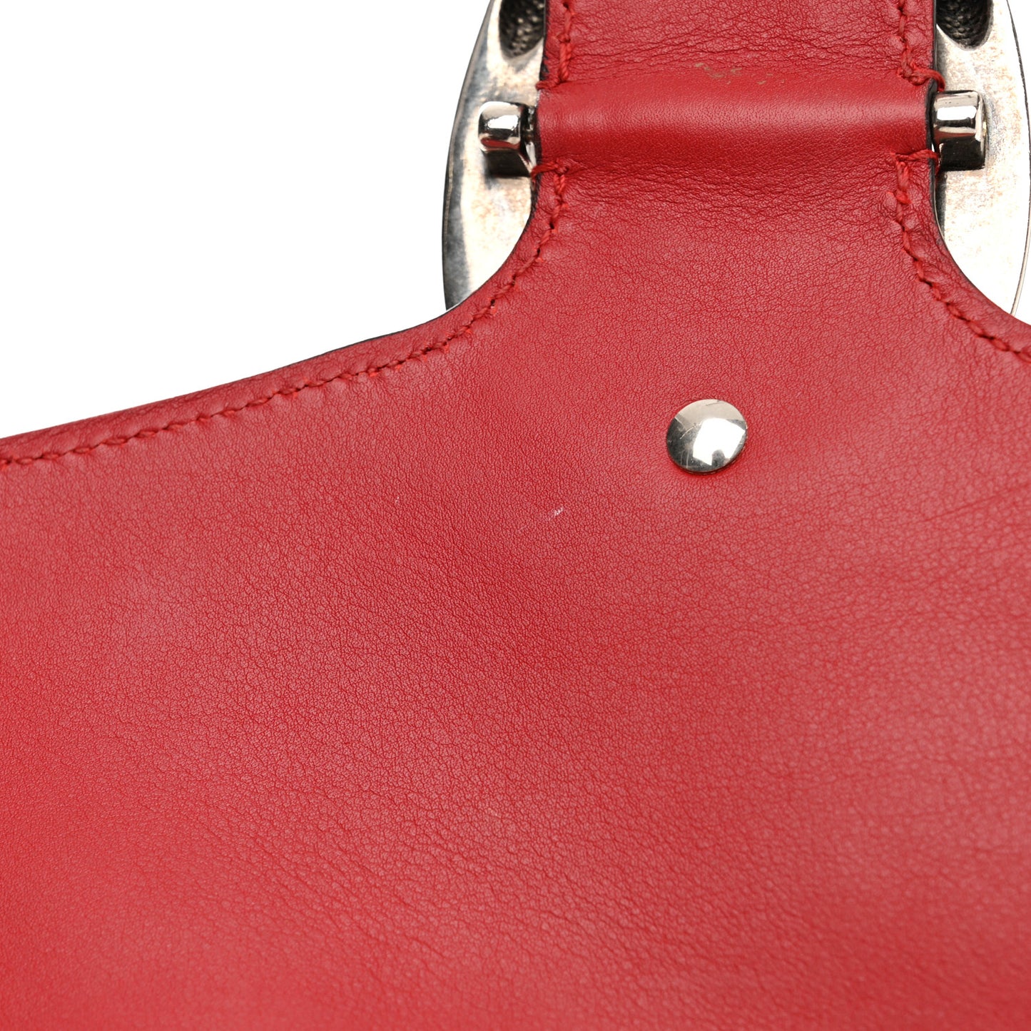 GG Supreme Monogram Arabesque Medium Dionysus Shoulder Bag Hibiscus Red