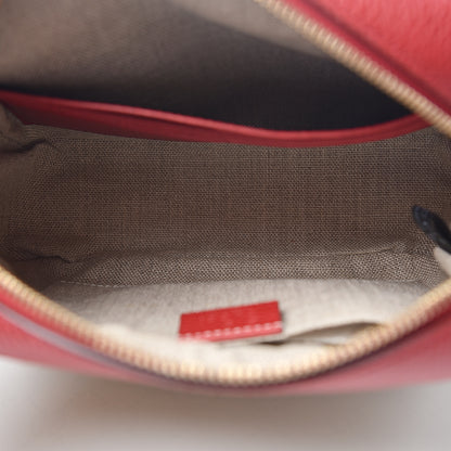 Gucci Monogram Mini Bree Messenger Bag Red 4 of 9