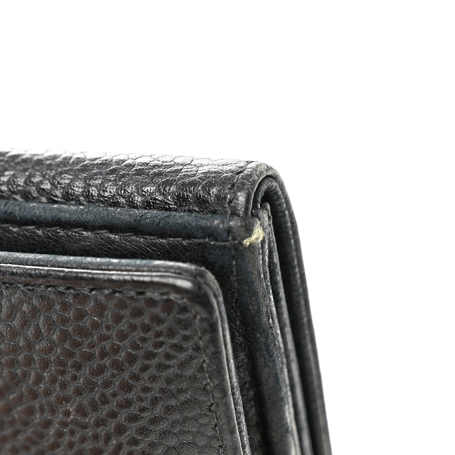 Chanel Caviar Timeless CC Compact French Wallet Black 10 of 10