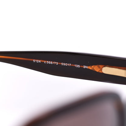 Chanel Quilted CC Sunglasses 5124 Dark Brown 5 of 8