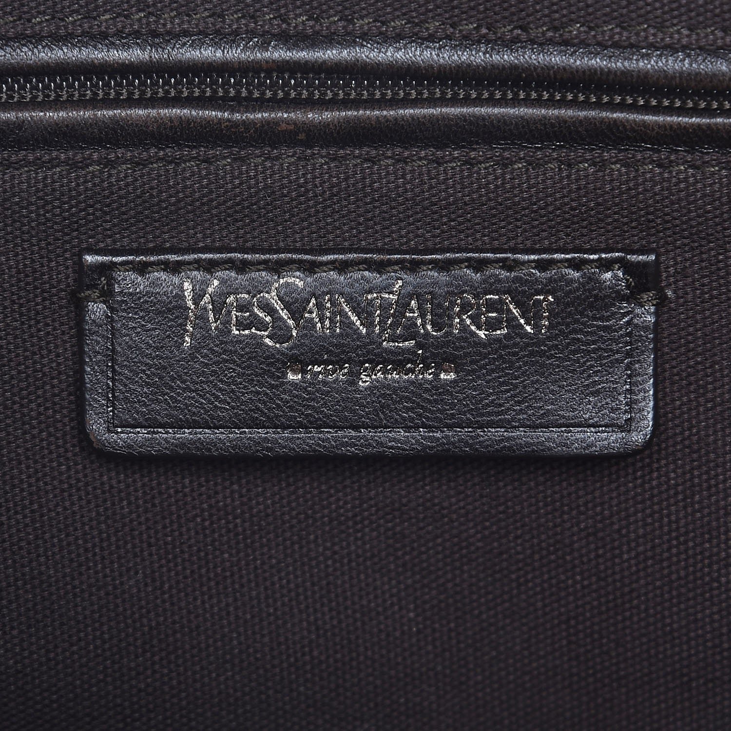 Saint Laurent Calfskin Medium Easy Sac Brown 6 of 7