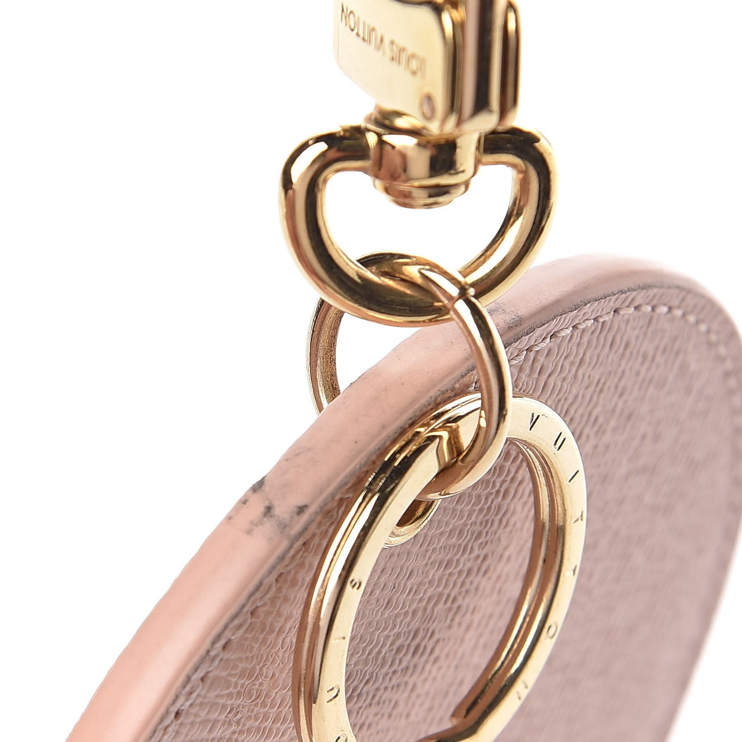 Damier Azur Tahitienne Bag Charm Key Ring
