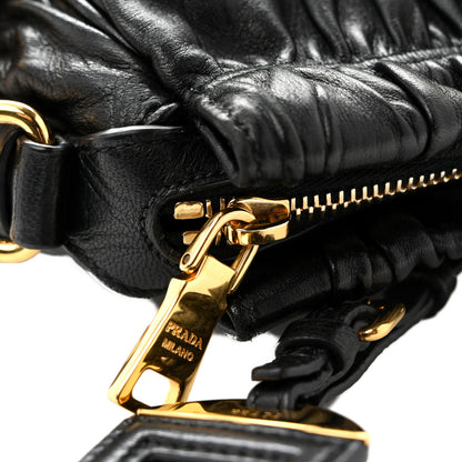 Prada Nappa Gaufre Tote Black 12 of 13